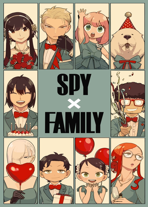 Spy x Family Celebration Art