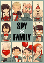 Spy x Family Celebration Art