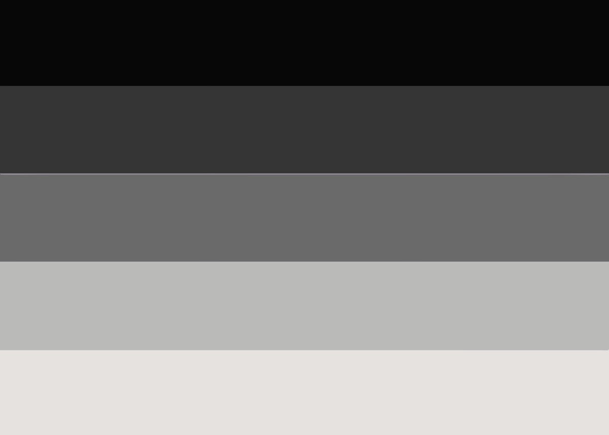Gradient of Gray Heterosexual