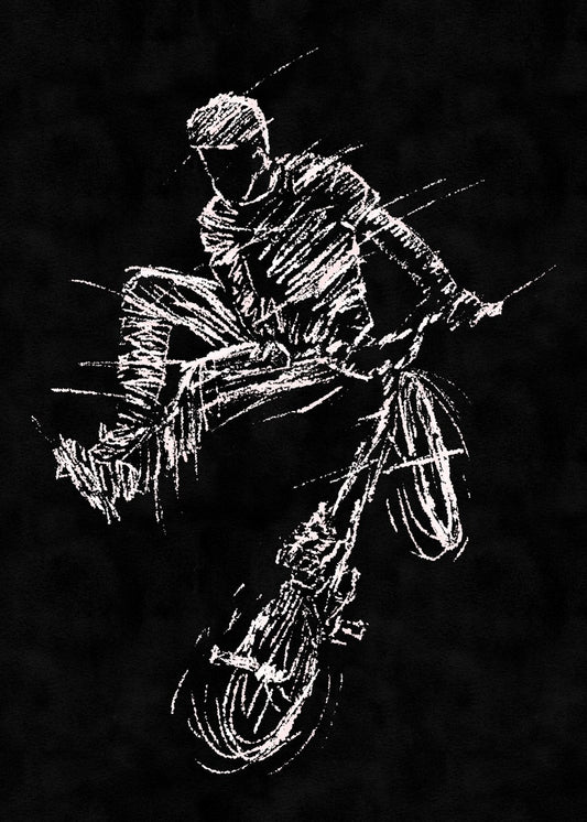 abstract bmx 
