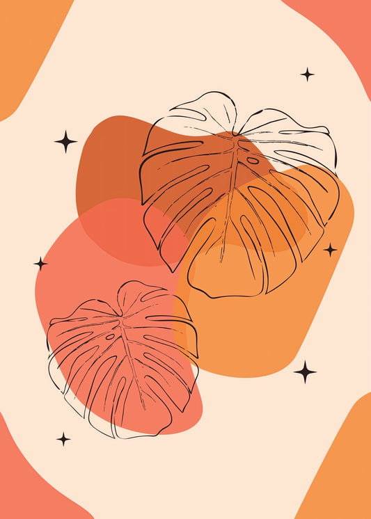 Abstract Tropical Leaves