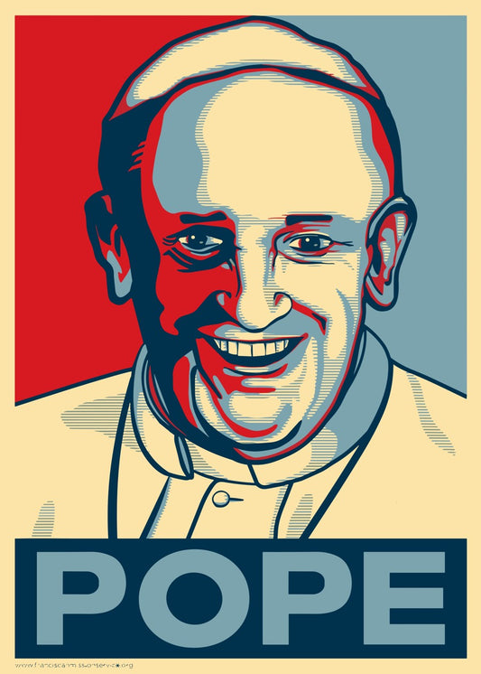 Pope Fransis Potrait Art