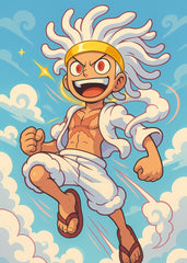 Golden Sky – Luffy Gear 5, One Piece