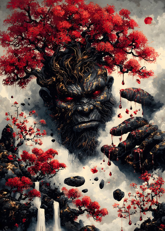 The King Kong Guardian of the Crimson Forest