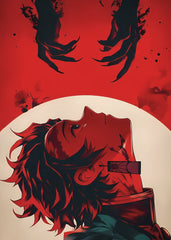 Tanjiro Kamado vs Shadows of Fate, Demon Slayer Kimetsu no Yaiba