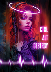 Neon Cyberpunk Girl