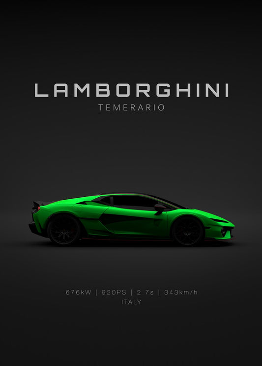 2025 Lamborghini Temerario Gre