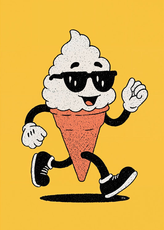 Cool Ice Cream Cone