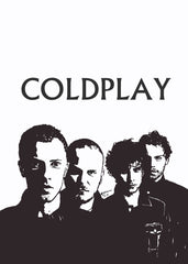 Coldplay Monochrome Band Port