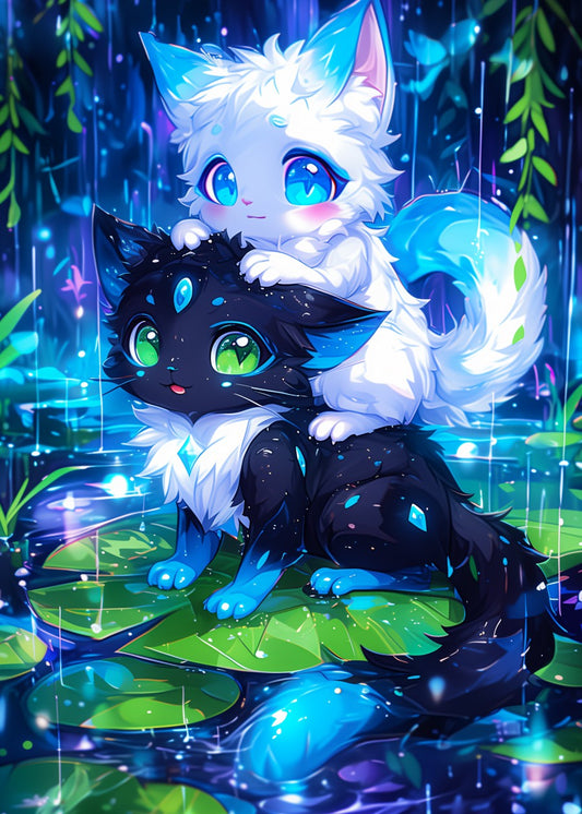 Enchanted Kitten Duo