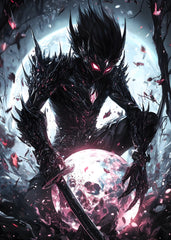 Shadow Warrior's Moonlit Vigil