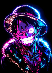 Luffy Close up, One Piece