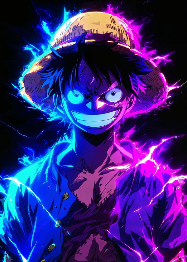Neon Pirate Charge, Monkey D Luffy One Piece