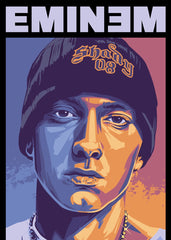 Eminem "Shady 08" Pop Art Post