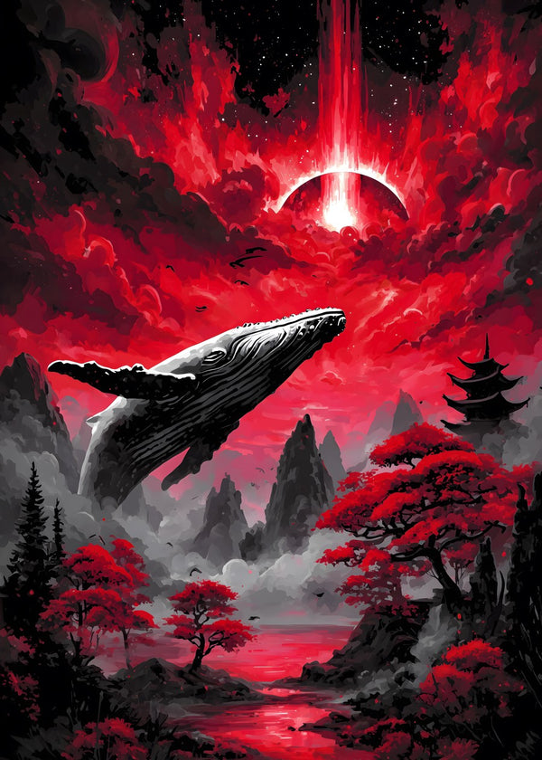 Celestial Whale's Voyage
