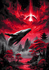 Celestial Whale's Voyage