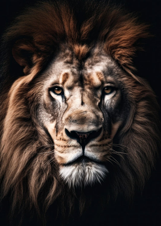 A mighty lion