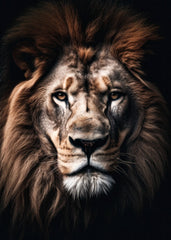 A mighty lion