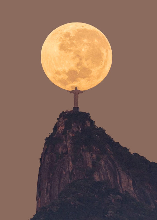 Christ Holding The Moon