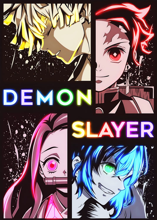 Demon Slayer Neon Color