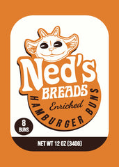 Ned’s Breads Hamburger 8 Buns