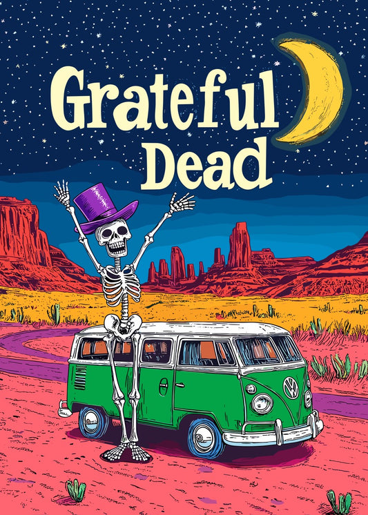 Grateful Dead Desert Van