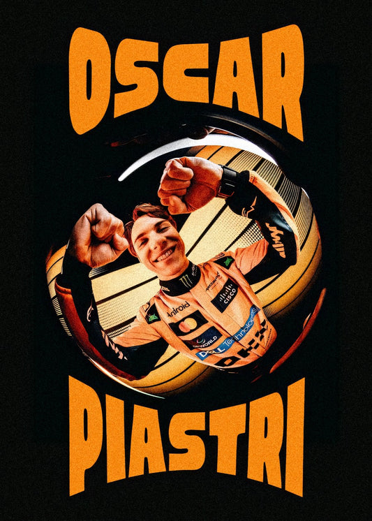 Oscar Piastri Poster