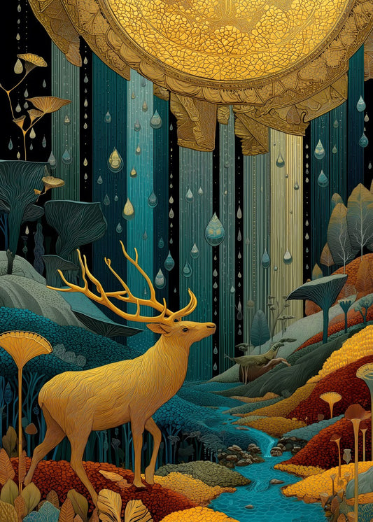 Enchanted Forest Dawn