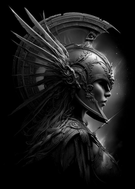 Valkyrie Portrait Monochrome