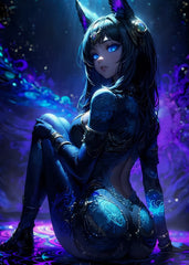 Enigmatic Starry Gaze