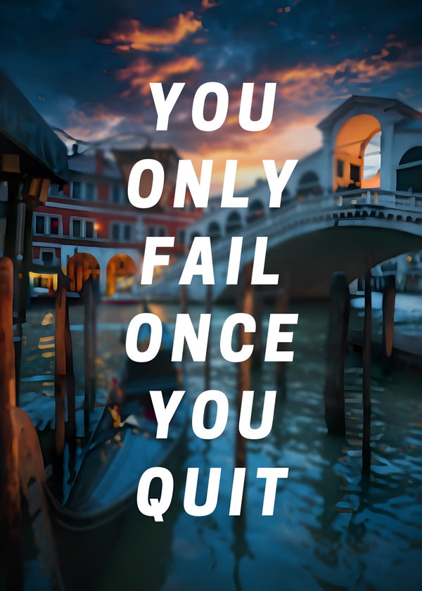 You Only Fail Once