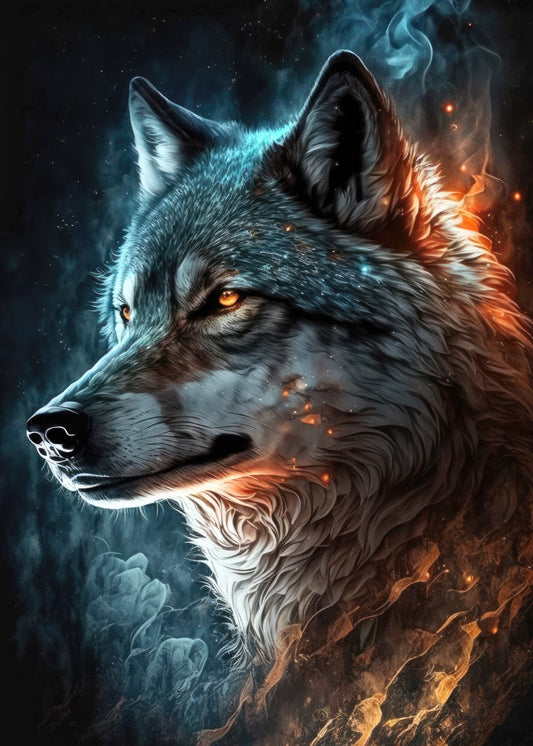 Elemental Wolf