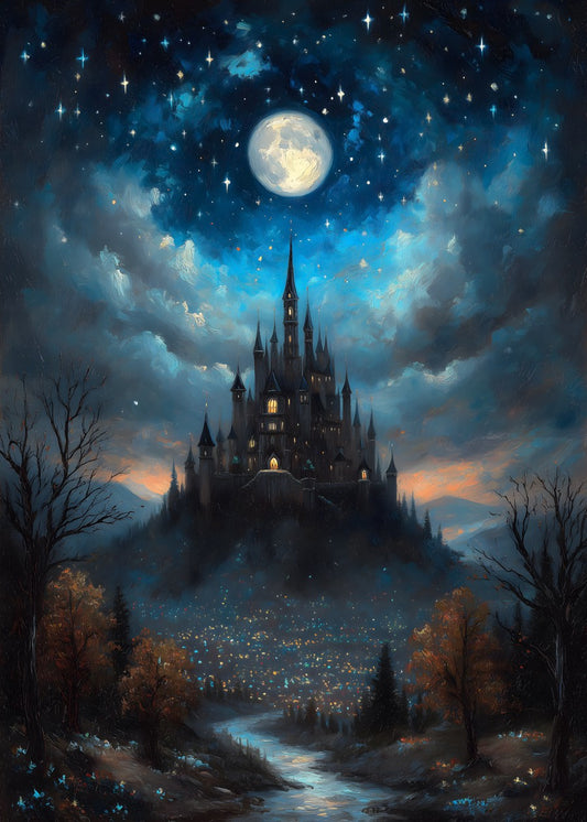 Moonlit Castle Dreams