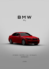 2009 BMW M5 E60 - Red - Light