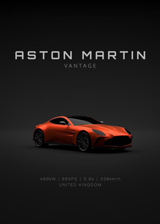Aston Martin Vantage 2024 Fron