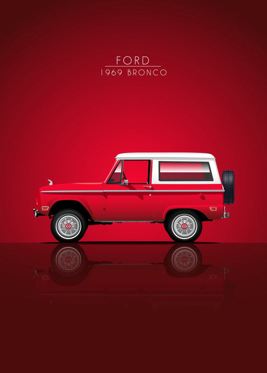 1969 Ford Bronco Off-Road Icon