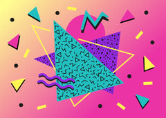Memphis 80s Retro Pattern