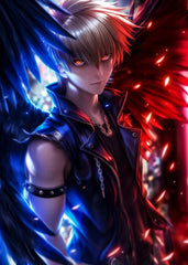 Red Blue Angel