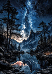 Dreamscape Night Lake