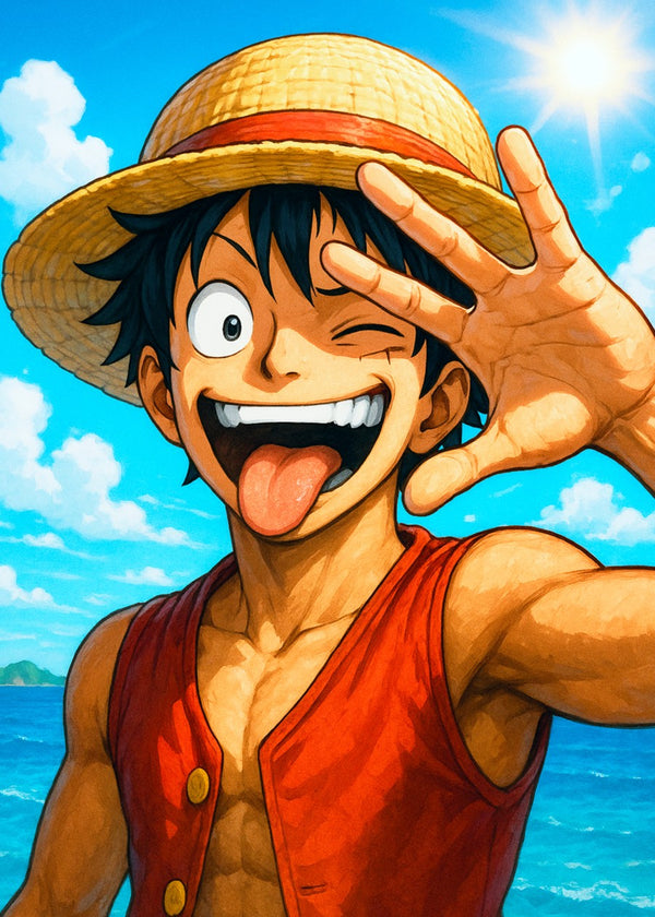 Straw Hat Luffy's Sunny Pose