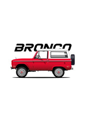 1969 Ford Bronco Off-Road Icon