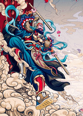 Chinese Opera Asian Warrior Art