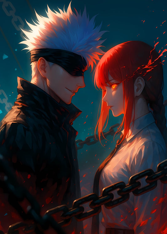 Gojo x Makima – Cursed Tension