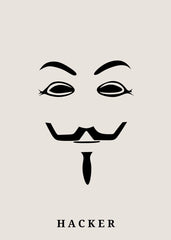 minimalist hacker art