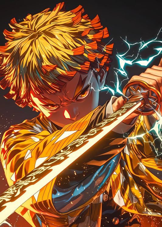 Zenitsu Agatsuma, Demon Slayer Kimetsu no Yaiba