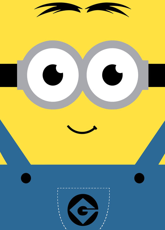 Happy Minion Face