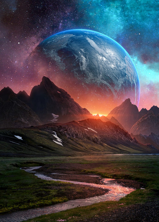 Serene Exoplanet 
