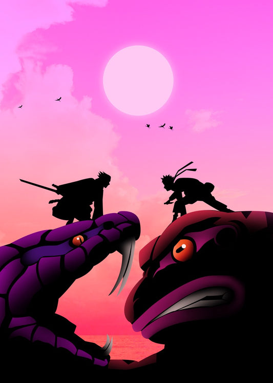Naruto vs Sasuke
