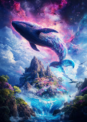 Celestial Whale's Ascent
