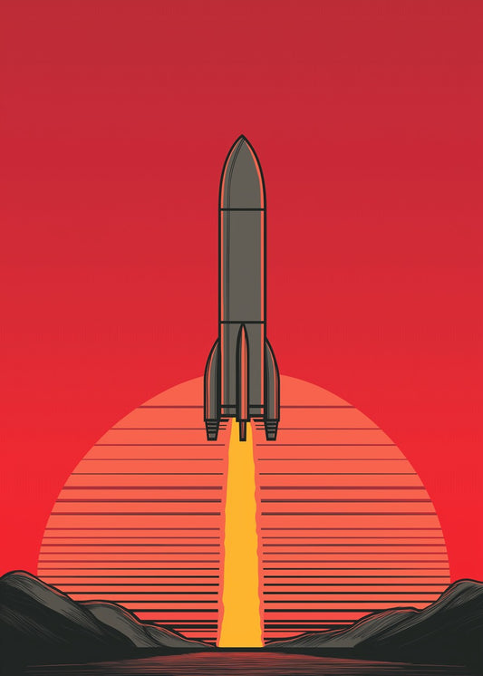 Retro Rocket Launch
